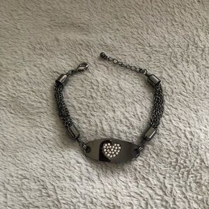 Lia Sophia hematite bracelet